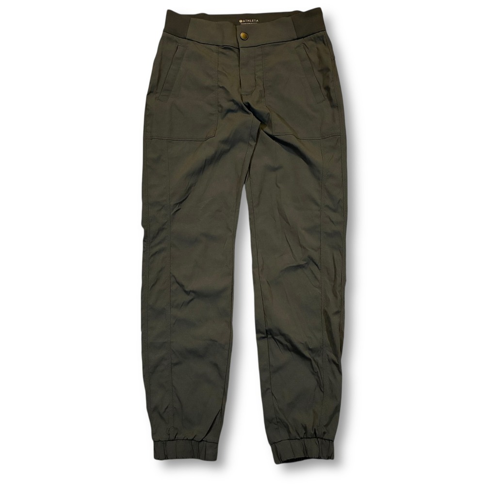 Athleta Nylon Jogger Pants Womens Size 0‎ Activewear Athletic Casual
